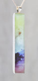 Purple Oceans - Beautiful glow-in-the-dark Astronomy Pendant from the Carina Nebula